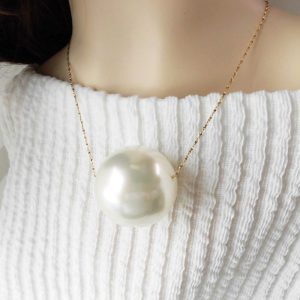 ビッグ パールネックレス